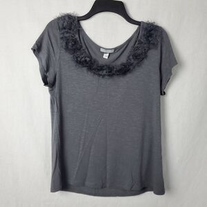 Forever Fashion Large Gray Top